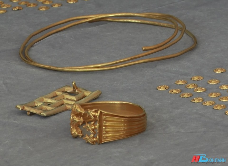 В Волгоградской области археологи нашли древнее золото сарматов